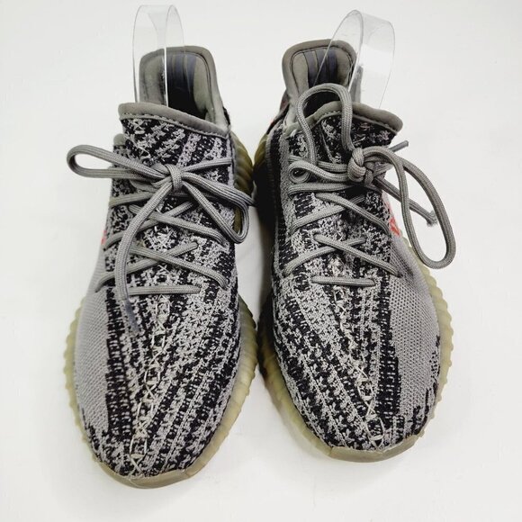 Yeezy Boost 350 V2 Beluga Grey Black Adidas Mens‎ Size 7 - Picture 6 of 13
